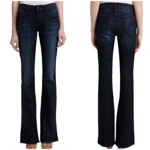Joe's Jeans The Visionnaire Skinny Bootcut Jeans 26 Mid-Rise Lainey Dark Wash